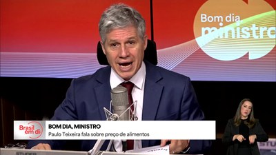 Brasil em Dia - 10/6/2025 - Bom Dia, Ministro: Paulo Teixeira fala sobre preço de alimentos