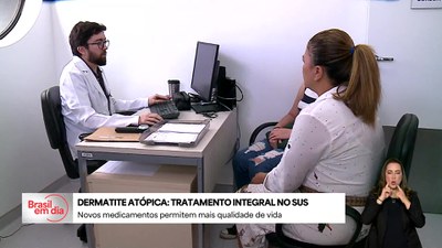 SUS oferece tratamento integral para quem tem dermatite atópica