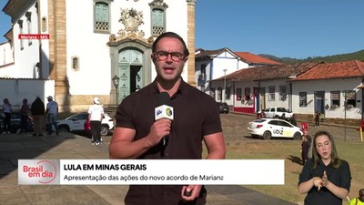 Em Minas Gerais, presidente Lula anuncia investimentos na Bacia do Rio Doce