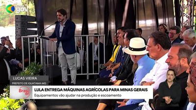 Presidente Lula entrega máquinas agrícolas para mais de 300 municípios de MG
