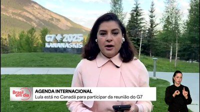 No Canadá, Lula participa de reunião do G7 com debates sobre paz e segurança energética