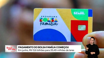 Bolsa Família chega a 20,5 milhões de lares a partir desta segunda (16)