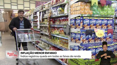 Inflação de maio registra queda em todas as faixas de renda