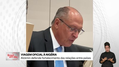 Alckmin defende fortalecimento das relações entre Brasil e Nigéria