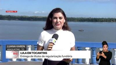 Lula participa da cerimônia de entrega de títulos fundiários em Tocantins