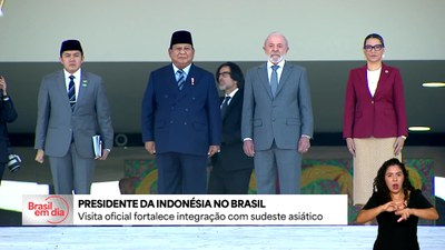 Lula recebe presidente da Indonésia
