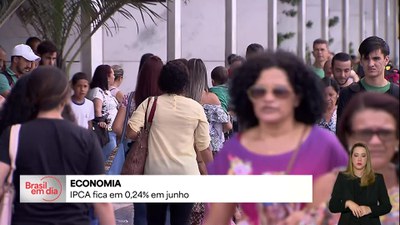 Com queda no preço dos alimentos, inflação fica em 0,24% em junho