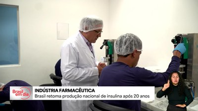 Brasil retoma produção de insulina após 20 anos
