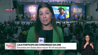 Lula participa de Congresso da UNE