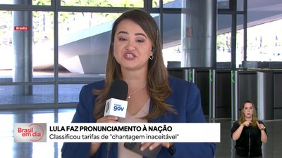 Em pronunciamento, Lula classifica tarifas do EUA como 'chantagem inaceitável'