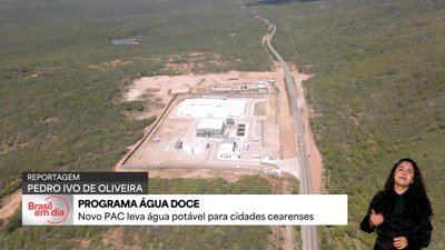 NOVO PAC leva água potável para cidades cearenses