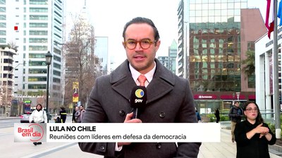 No Chile, Lula tem reuniões com líderes em defesa da democracia