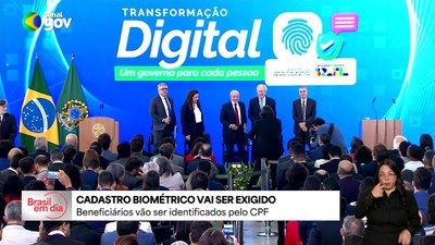 Cadastro biométrico vai ser exigido para benefícios sociais