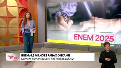 4,8 milhões de estudantes vão fazer as provam do Enem