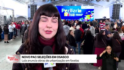 Em São Paulo, Lula anuncia obras de urbanização em favelas