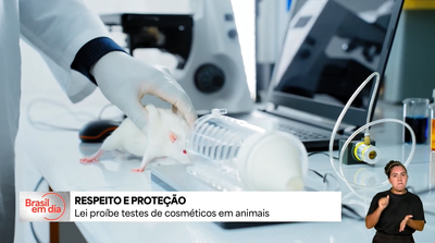Sancionada lei que proíbe uso de animais em testes cosméticos