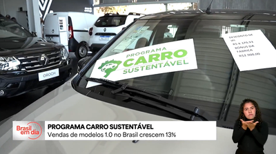 Vendas de modelos 1.0 crescem 13% em julho após Programa Carro Sustentável