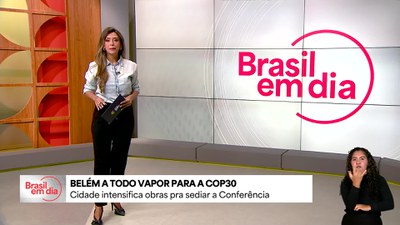 Belém intensifica obras pra sediar COP 30