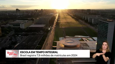 Brasil Dando a Volta por Cima: Escola em Tempo Integral tem mais de 90% de adesão
