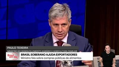 Plano Brasil Soberano vai ajudar exportadores com compras públicas de alimentos