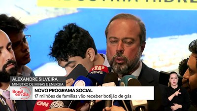 Novo programa social vai distribuir botijões de gás