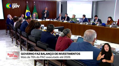 Mais de 76% das obras do PAC vão ser executadas até 2026