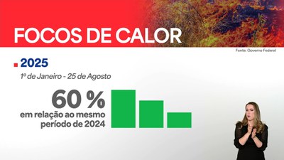 Brasil tem menor número de focos de calor em 12 anos