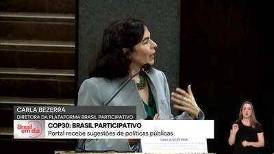 COP 30: Brasil Participativo recebe sugestões de políticas públicas