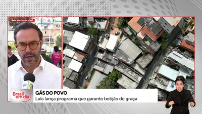 Lula lança programa que garante botijão de gás de graça