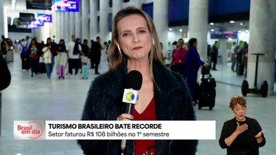Turismo bate recorde e setor fatura R$ 108 bi no primeiro semestre