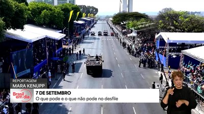 7 de setembro: o que pode e o que não pode no desfile