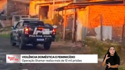 Operação contra violência doméstica e feminicídio realiza mais de 12 mil prisões