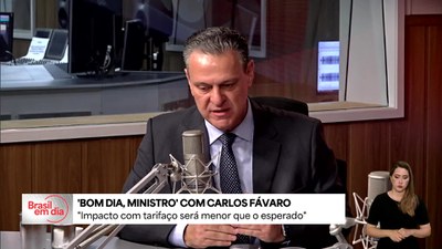 Bom Dia, Ministro: impacto com tarifaço dos EUA será menor que o esperado