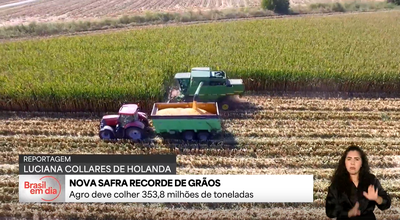 Governo projeta nova safra recorde de grãos para 2025/2026
