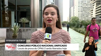 Locais de prova do Concurso Nacional Unificado serão liberados nesta segunda (22)