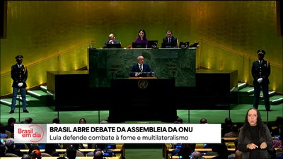 Na ONU, Lula defende combate à fome e multilateralismo