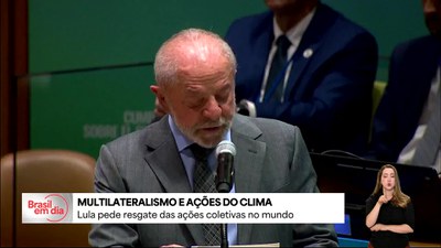 Na ONU, Lula pede engajamento de países no combate ao aquecimento global