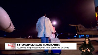 Brasil bate recorde em transplantes no primeiro semestre deste ano