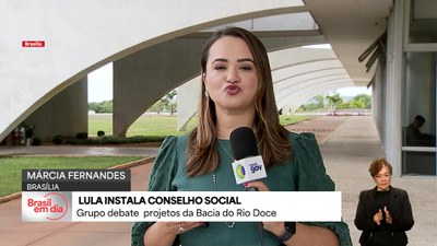 Lula instala Conselho Federal de Participação Social da Bacia do Rio Doce