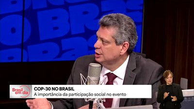 Ministro fala sobre a importância da da participação social na COP 30