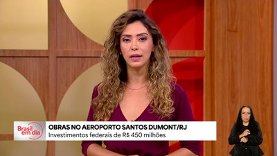 Obras no Aeroporto Santos Dumont têm investimentos federais de R$ 450 milhões
