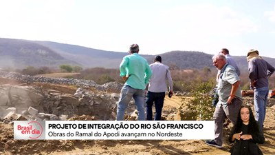 Integração do São Francisco: obras do Ramal do Apodi avançam no Nordeste
