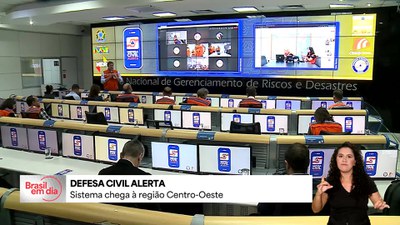 Defesa Civil Alerta chega à região Centro-Oeste