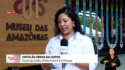 Presidente visita obras para a COP 30 e inaugura Parque Linear da Doca em Belém