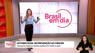Outubro Rosa: governo realiza ações em todo país