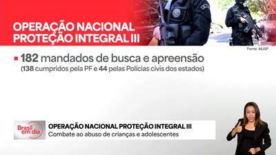 Operação nacional combate abuso de crianças e adolescentes