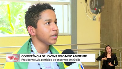 Presidente Lula participa de conferência de jovens pelo meio ambiente
