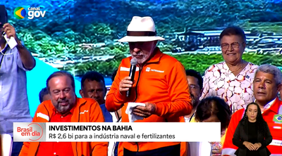 Petrobras retoma investimentos para indústria naval e de fertilizantes na Bahia