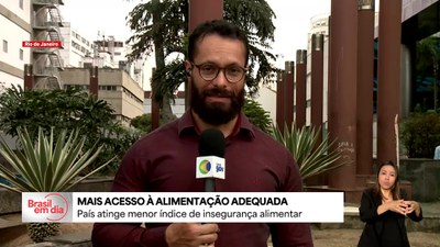 Brasil atinge menor patamar de insegurança alimentar da história