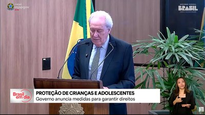 Governo anuncia medidas para defesa dos direitos de crianças e adolescentes